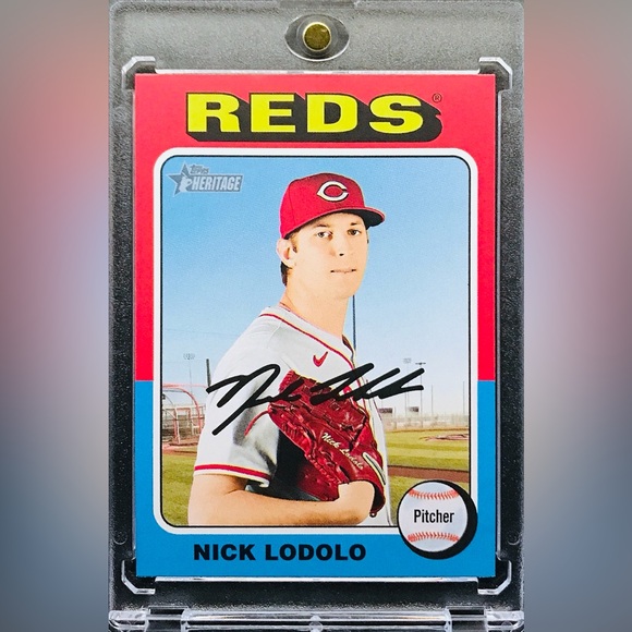 Nick Lodolo SP - 2024 Topps Heritage #707 - Picture 1 of 2